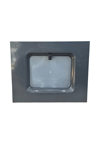 Hasyılmaz Metal Çatı Çıkış Kapağı Şıngıl ve Kremit Uyumlu Antrasit Gri 80x100 cm