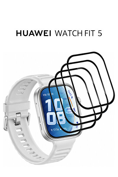 Huawei Watch Fit 5 Compatible Full Cover Reinforced Flexible Screen Protector