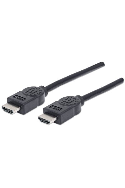 MANHATTAN Cablu HDMI de mare viteză 4K, 3D, Tată la Tată, 1,8m