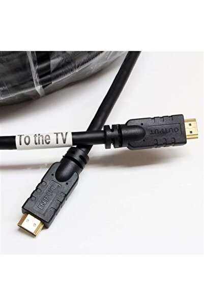 PremiumCord Cablu HDMI 10m de mare viteză se zesilovaƒçem 3x st√≠nƒõn√Ω