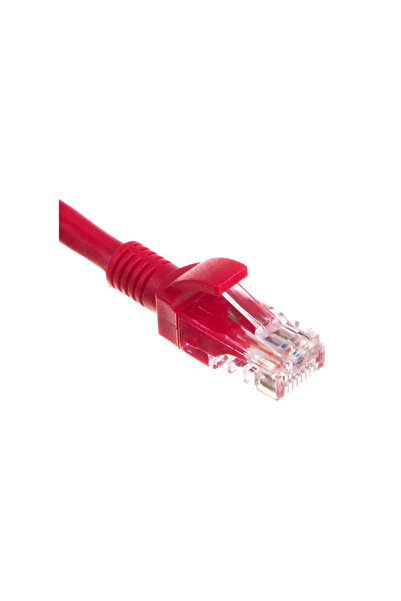 Lanberg Cordon de patch Cat.6 UTP 10m Roșu, testat Fluke