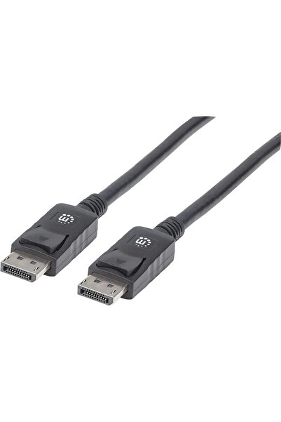 MANHATTAN DisplayPort Kabel St/St 1.0m geschirmt schwarz