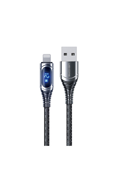 wekome WDC-166 Seria Sakin - Cablu de conectare USB-A la Lightning 6A Încărca...