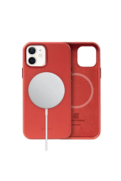 Crong Husă Magnetică Esențială - Etui ze sk√≥ry iPhone 12 / iPhone 12 Pro Mag...