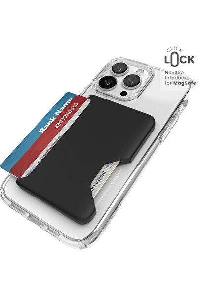Speck ClickLock Wallet For MagSafe - Magnetyczny portfel MagSafe (Black)