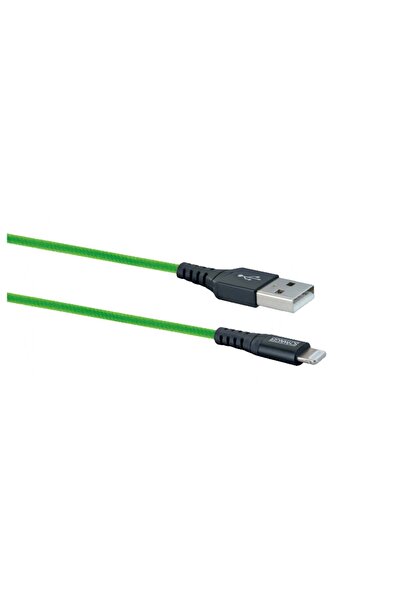 Schwaiger USB-Kabel 2.0 St. A->Apple Lightning 1,20m Gr√ºn