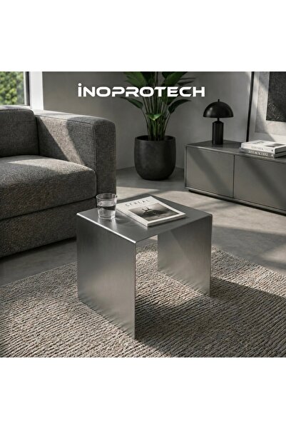 İnoprotech Modern Metal Yan Sehpa