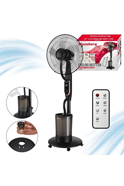 Klausberg Ventilator eolian de tip inel, metalic, cu rulment cu bile, KB-9043