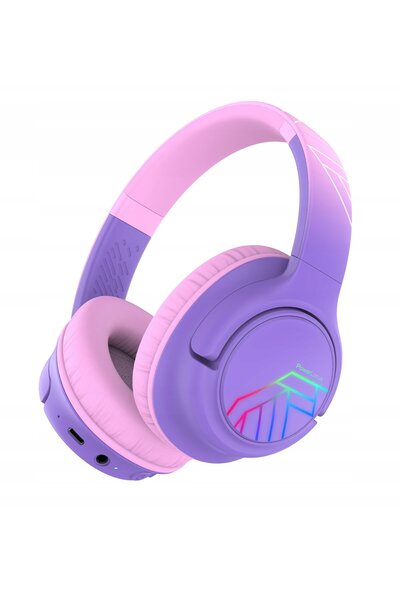 PowerLocus Căști Bluetooth Bobo Kids PUR\PINK