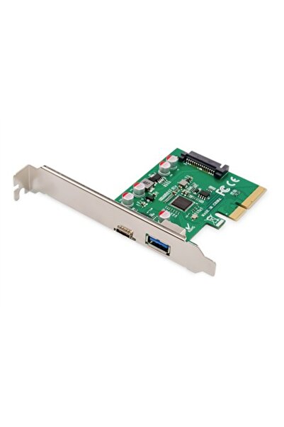 Digitus |   Placă PCIe, USB-C 3.1 Gen 2, 10Gbps, USB-A 3.1 |   DS-30225