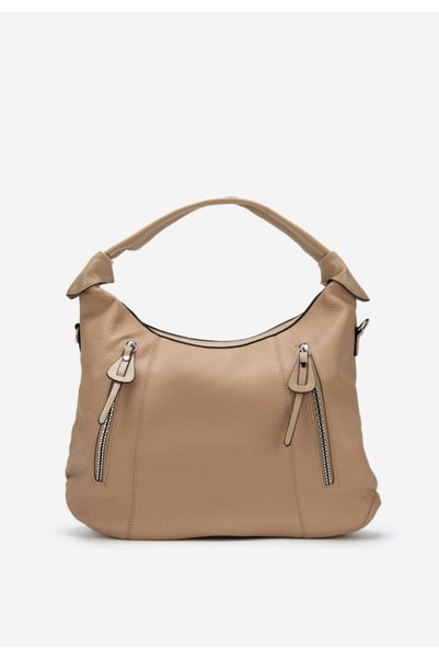 B T Shoes Aikena khaki handbag