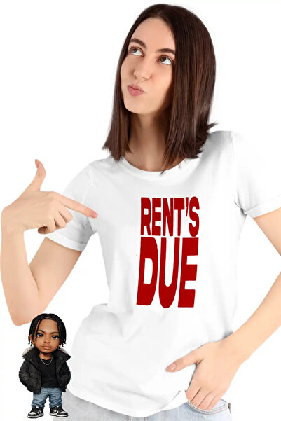 OEM Women's T-shirt Nemzzz Rent Due