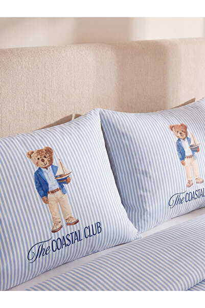 LC Waikiki Față de pernă cu imprimeu Mix Bear Teddy, set de 2, 50x70 cm