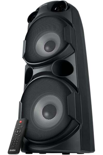 Sven PS-750 2x40W; Afișaj LED; TWS; Radio FM; AUX; Suport USB/card SD; Ilumin...