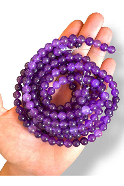Bozhi Bead Set Jade (Ceyt) Natural Stone 8mm - Natural Stone Jade