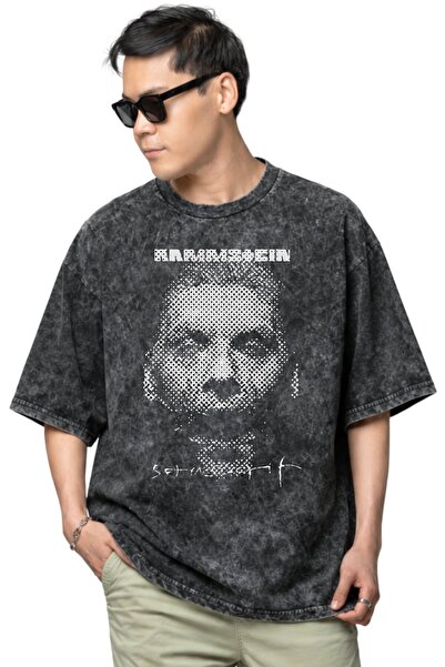 SEVBANO Rammstein rok metal muzički bend, unisex majica sa štampanim motivom,...