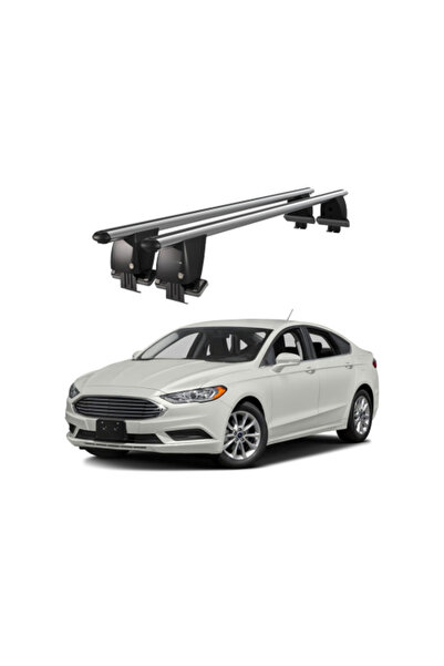 OEM Aluminum car trunk crossbars compatible with smooth roof Ford Fusion Seda...