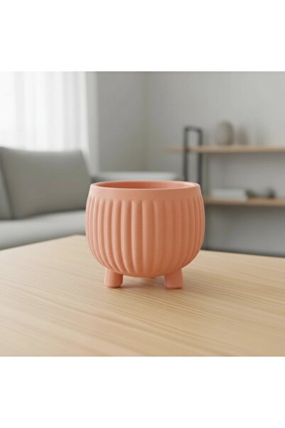 OEM Ghiveci Decorativ Modern pentru Plante, stil Japandi, 12cm, Imprimare 3D