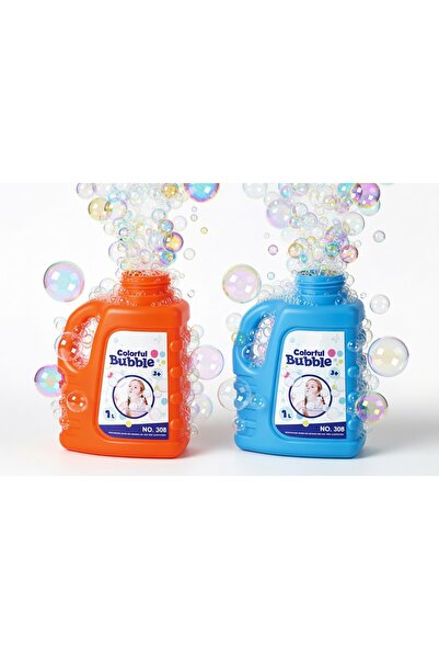 PinkBlue Διάλυμα για Σαπουνόσαπουνο Μπαλονιών 1L, Έτοιμη Αναπλήρωση για Παιχν...