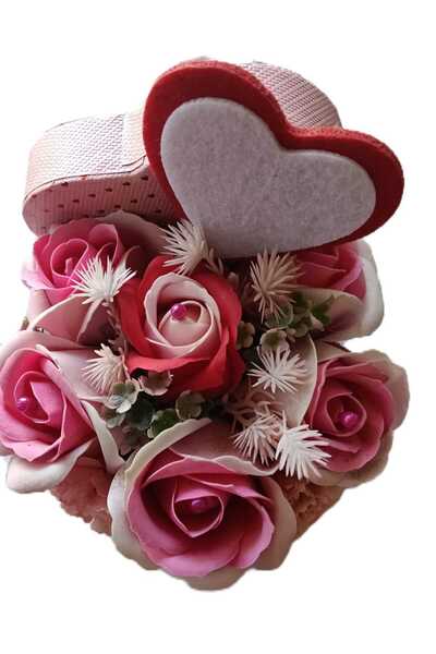 OEM Heart box floral arrangement model 3