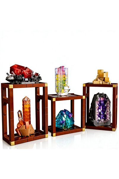 Choice No Original Box 880 PCS 2026 New 880PCS 21362 Mineral Collection Gemst...