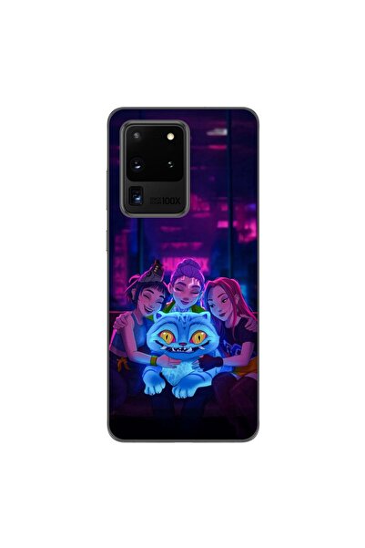 OEM Husa compatibila cu Samsung Galaxy S20 Ultra Silicon Gel Tpu Model KPop D...