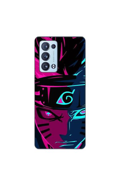 OEM Husa compatibila cu Oppo Reno6 Pro 5G Silicon Gel Tpu Model Naruto Purple...