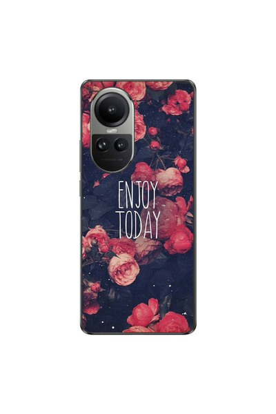 OEM Husa compatibila cu Oppo Reno10 5G Silicon Gel Tpu Model Enjoy Today