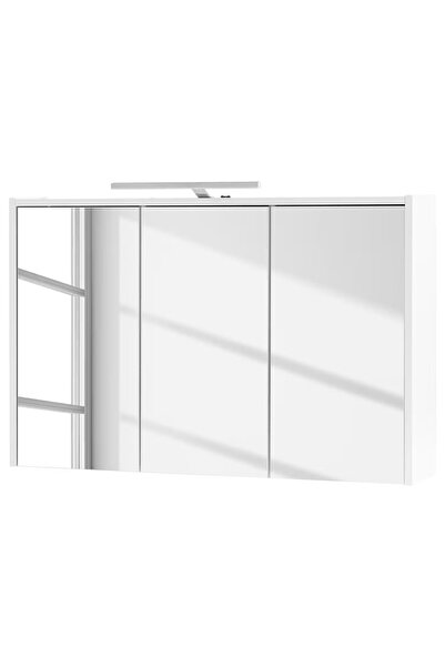 OEM Re-Bloom – Dulap cu oglindă pentru baie 94x60x16 cm, Iluminare LED 230V, ...