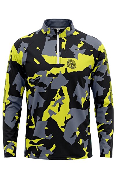 Oslo Balıkçı T-Shirt Yellow Camo