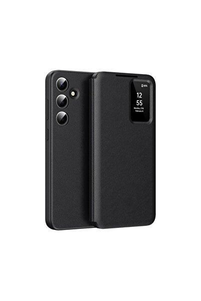 sscase Smart Window Θήκη Βιβλίο Black (Samsung Galaxy S25 Plus 5G)