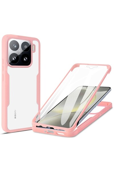 sscase 360 Degrees Coverage Σκληρή Θήκη Pink (Xiaomi 15 5G)