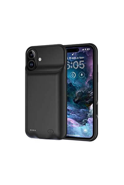 sscase Battery Case 7000mAh Black (Apple iPhone 16 Plus)