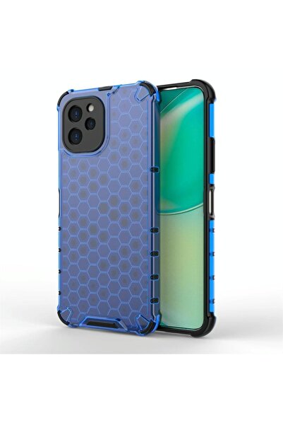 sscase Honeycomb Σκληρή Θήκη Blue (Huawei Nova Y61)
