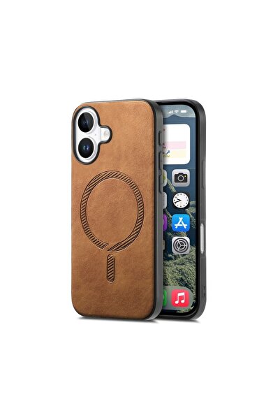 sscase MagSafe Soft Touch Σκληρή Θήκη Brown (Apple iPhone 16)