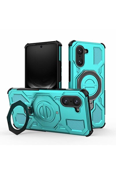 sscase J-20 MagSafe Σκληρή Θήκη με Δαχτυλίδι Lake Blue (OnePlus Nord CE 5 5G)