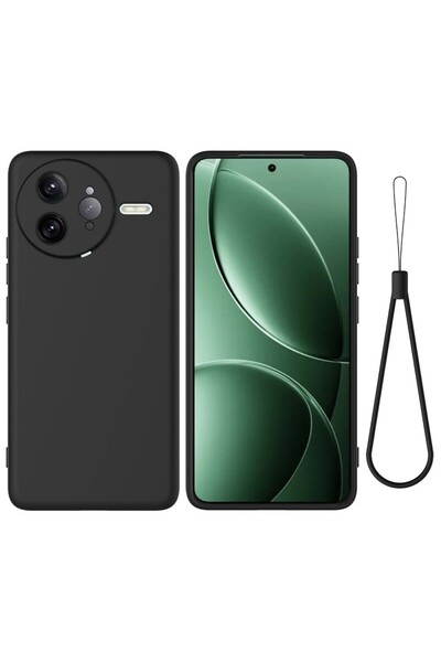 sscase Solid Color Θήκη Σιλικόνης Black (Xiaomi Poco F7 Ultra 5G)