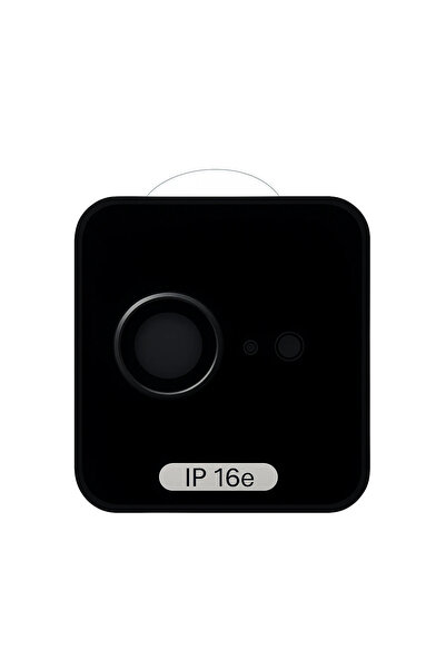 Fuchsia Urr iPhone 16E Origin 20in1 Metal Camera Lens Protector - Black