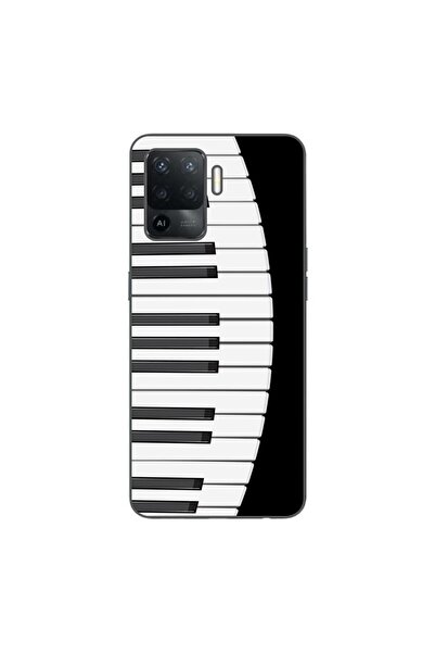 OEM Θήκη συμβατή με Oppo Reno5 Lite από σιλικόνη gel TPU με σχέδιο πλήκτρων π...
