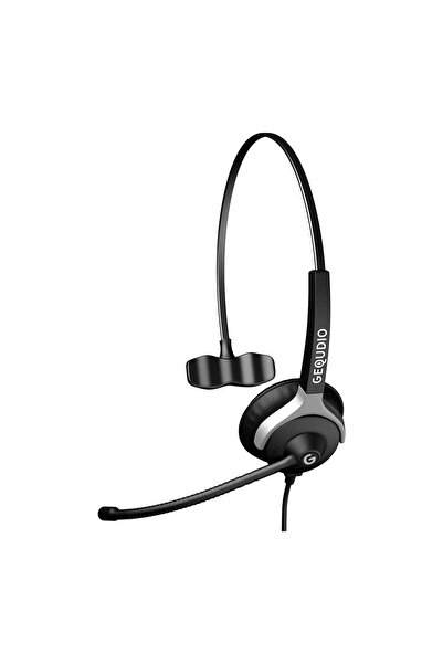 Gequdio WA9002 Wired Call Center Headset for Gigaset RJ, Black