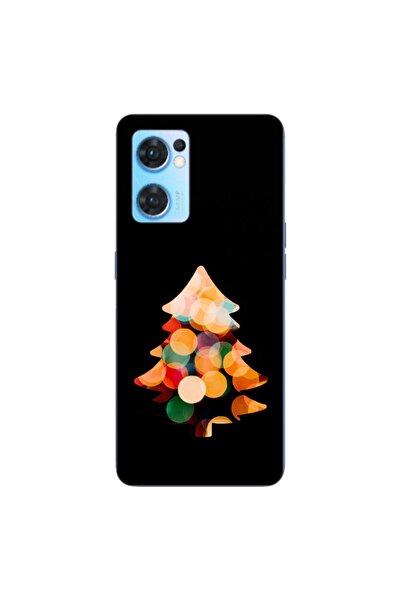 OEM Husa compatibila cu Oppo Reno7 5G Silicon Gel Tpu Model Craciun Brad Fund...