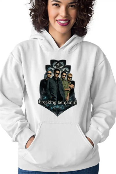 OEM Γυναικείο Φούτερ Breaking Benjamin Ροκ