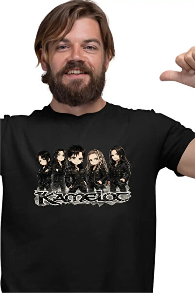 OEM Мъжка тениска Kamelot рок група