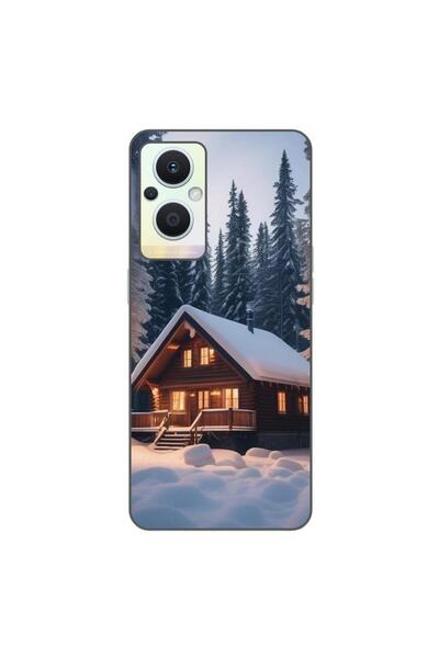OEM Husa compatibila cu Oppo Reno7 Lite Silicon Gel Tpu Model Peisaj Iarna Ca...