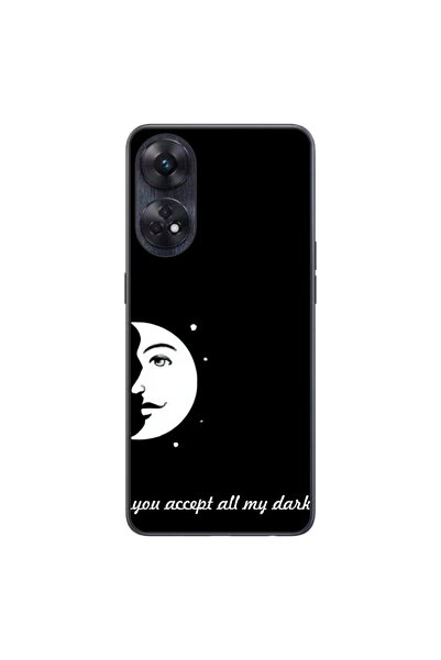 OEM Husa compatibila cu Oppo Reno8 T 4G Silicon Gel Tpu Model Cupluri Model Luna