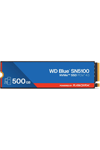 WESTERN DIGITAL SSD Blue SN5100, 500GB, PCIe Gen 4.0 x4, M.2 NVMe