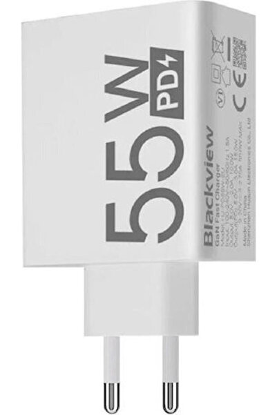 Blackview Φορτιστής Χωρίς Καλώδιο GaN 55W Power Delivery Λευκός (BV-PA-55W)
