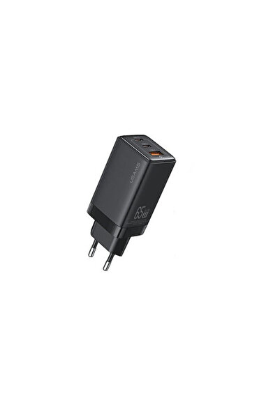 Usams Φορτιστής χωρίς καλώδιο GaN με θύρα USB-A και 2 θύρες USB-C, 65W Power ...