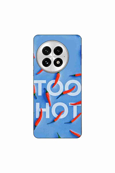 OEM Case compatible with OnePlus 13 Silicone Gel Tpu Pattern Message Too Hot