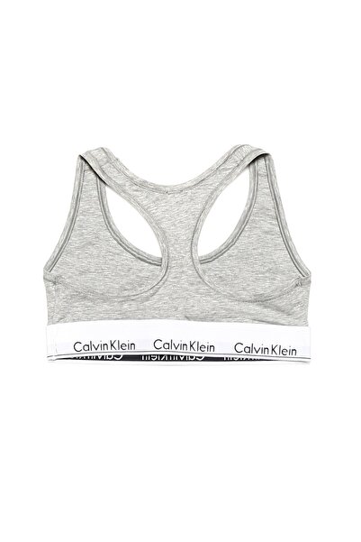 Calvin Klein Gri Kadın 0000F3785E Düz Bralet Sütyen
